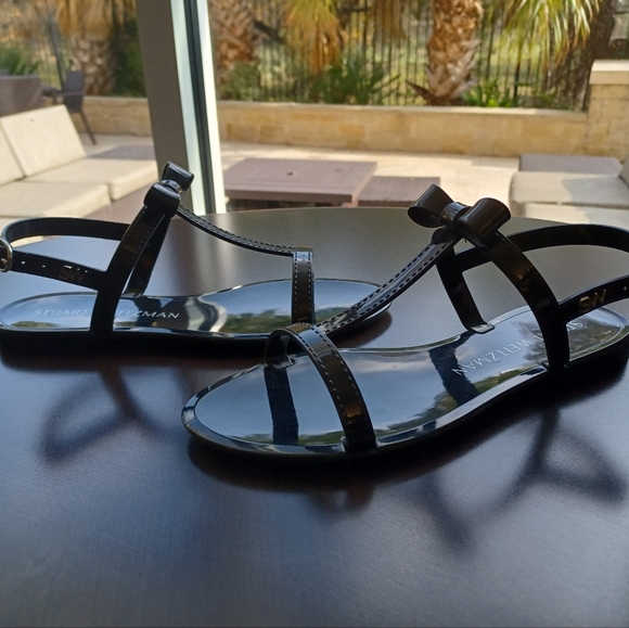 NEW!Stuart Weitzman Noir Sandals - Picture 3 of 4